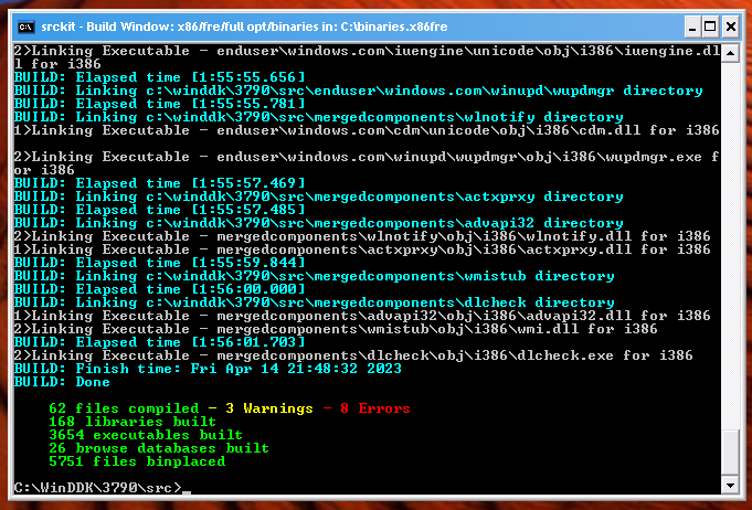Windows VS ENV